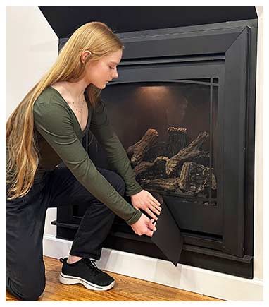 Stop Fireplace Drafts Instantly